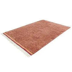 Shaggy rugs - Celina Natural Cotton Shaggy (red)
