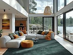 Shaggy rugs - Cloud Super Soft (green)