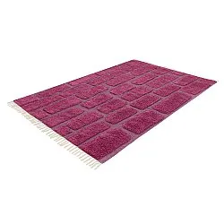 Shaggy rugs - Cyrus Natural Cotton Shaggy (red)
