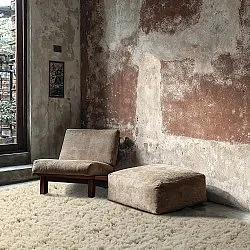 Shaggy rugs - Fassale Hand Woven Wool Shaggy (cream)