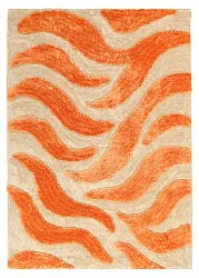 Shaggy rugs - Fergana (cream/orange)