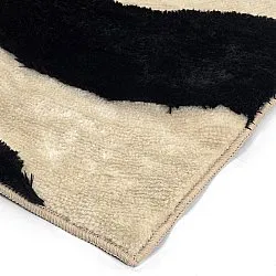 Shaggy rugs - Fergana (cream/black)