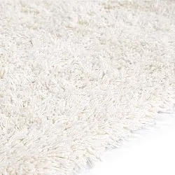 Shaggy rugs - Lindos Natural Cotton Shaggy (white)