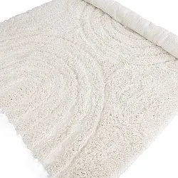Shaggy rugs - Lindos Natural Cotton Shaggy (white)