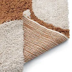 Shaggy rugs - Kalymnos Natural Cotton Shaggy (off-white/ochre)