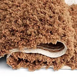 Shaggy rugs - Kalymnos Natural Cotton Shaggy (off-white/ochre)