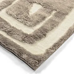Shaggy rugs - Palmyra (beige/white)