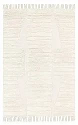 Shaggy rugs - Rani Natural Cotton Shaggy (off-white)