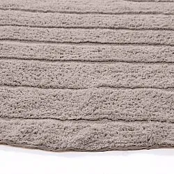 Round rug - Rani Natural Cotton Shaggy (taupe)