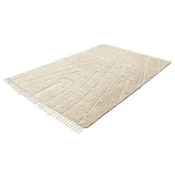 Shaggy rugs - Sivia Natural Cotton Shaggy (beige)