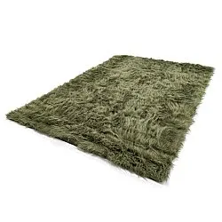 Shaggy rugs - Sohar (green)