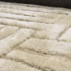Shaggy rugs - Tyros (beige/cream)