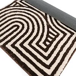 Shaggy rugs - Volos (cream/brown)