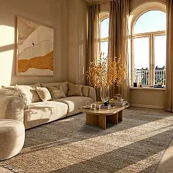 Shaggy rugs - Zoe (beige)