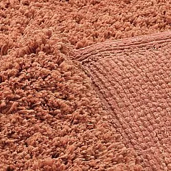 Shaggy rugs - Combarro Solid Cotton Shaggy (light orange)
