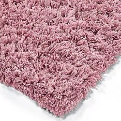 Shaggy rugs - Combarro Solid Cotton Shaggy (light pink)