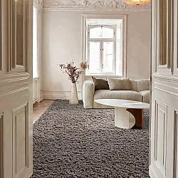 Shaggy rugs - Combarro Solid Cotton Shaggy (taupe)