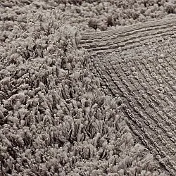 Shaggy rugs - Combarro Solid Cotton Shaggy (taupe)