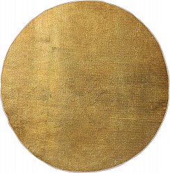 Round rug - Saranda (gold)