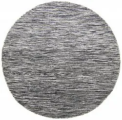 Round rug - Savona (black)
