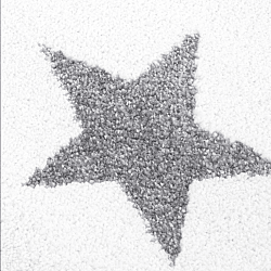 Childrens rugs - Bueno Stars (white)