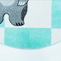 Childrens rugs - Bueno Indian Bear (turquoise)