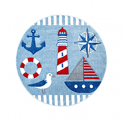 Childrens rugs - Bueno Navigator (blue)