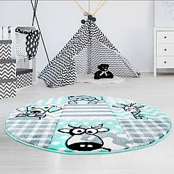 Childrens rugs - Bueno Animals (turquoise)