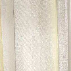 Curtains 2-pack - Cotton curtain Selena (cream)