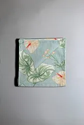 Napkins 4-pack - Adella (turquoise)
