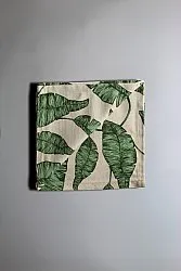 Napkins 4-pack - Leaves (green)