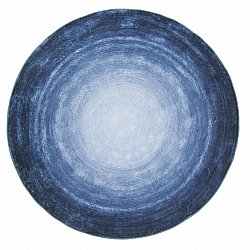 Round rug - Shade (blue)