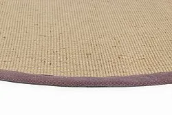 Round rug (sisal) - Agave (natural/brown)