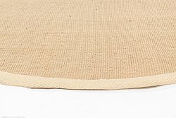 Round rug (sisal) - Agave (sand)