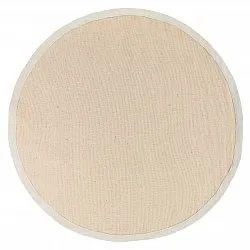 Round rug (sisal) - Agave (beige/grey)