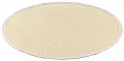 Round rug (sisal) - Agave (silver/grey)
