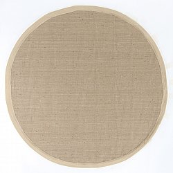 Round rug (sisal) - Agave (natural beige)