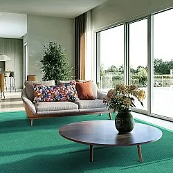 Sisal rugs - Agave (emerald green)