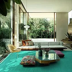 Sisal rugs - Agave (emerald green)