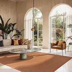 Sisal rugs - Agave (brown-orange)