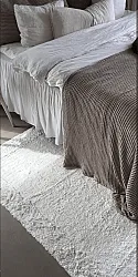 Shaggy rugs - Ebba Natural Cotton Shaggy (offwhite)