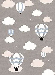 Childrens rugs - Balloons (blue)