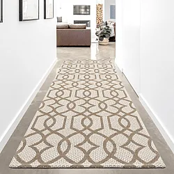 Cotton rug - Kebira (beige)