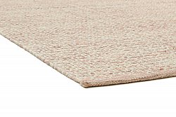 Wool rug - Snowshill (pink/white)