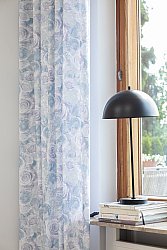 Curtains - Cotton curtain Soft (blue)