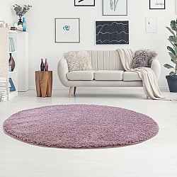 Round rugs - Soft Shine (purple)
