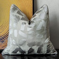 Cushion cover - Square Luxury 45 x 45 cm (silver)