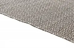 Jute rug - Puebla (black/grey)