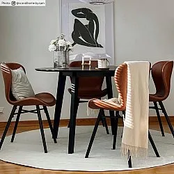 Round rug - Sunayama (white)