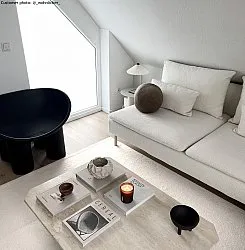 Wilton rug - Sunayama (white)